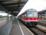 A control cab at Augsburg Hauptbahnhof